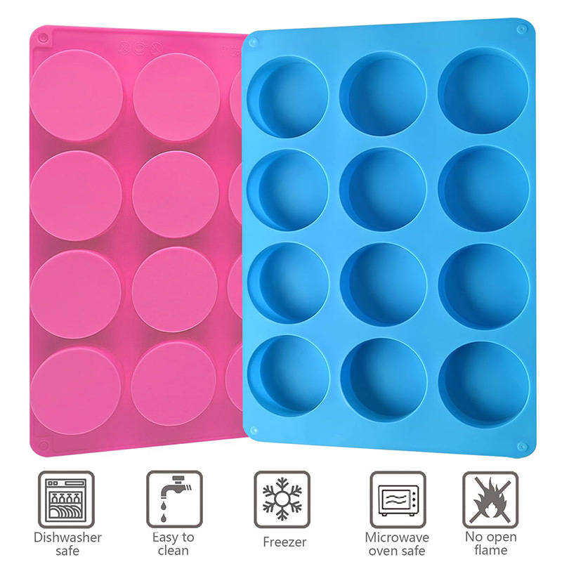 Stampi in Silicone Rotondi a 1 - Soap Making Name recensione e prezzo