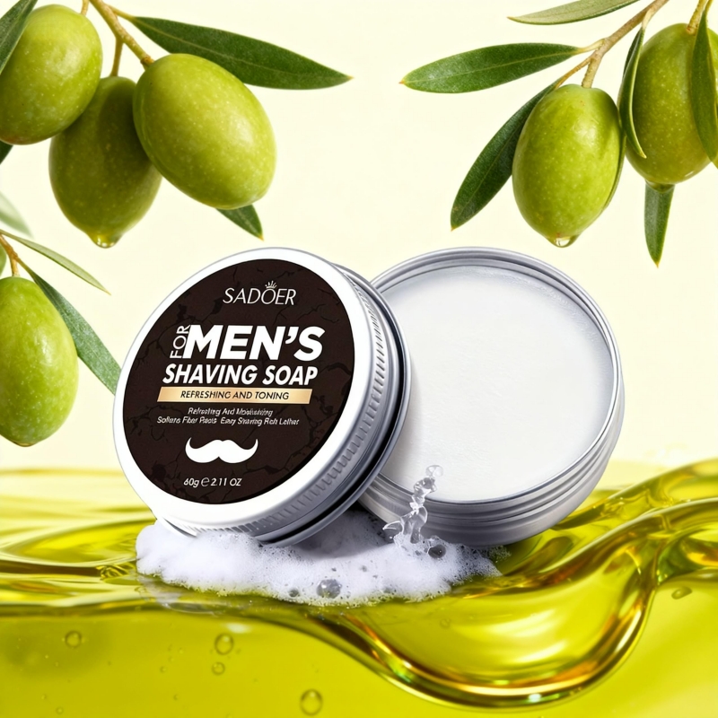 Sapone da Barba per Uomo, Cont - Soap Making Olive Oil recensione e prezzo