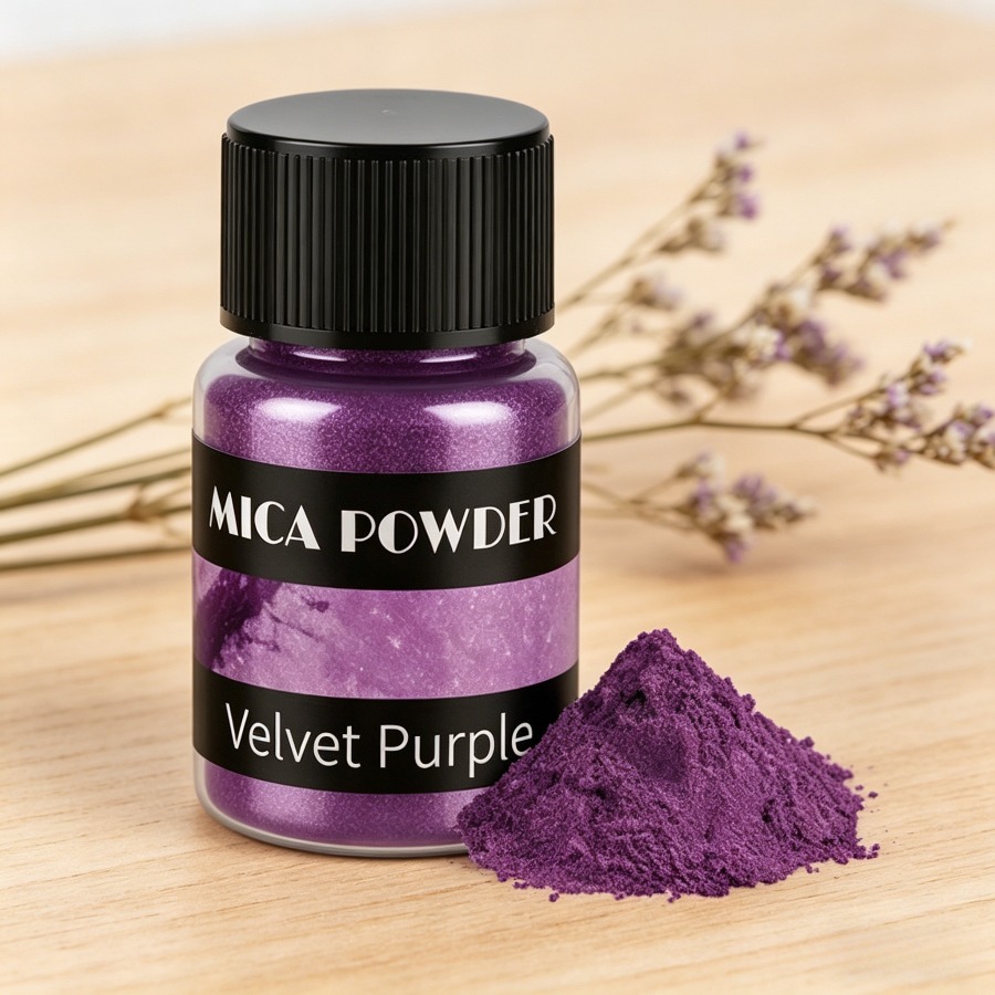 Polvere di Mica Viola Vellutat - Soap Making Ingredients recensione e prezzo