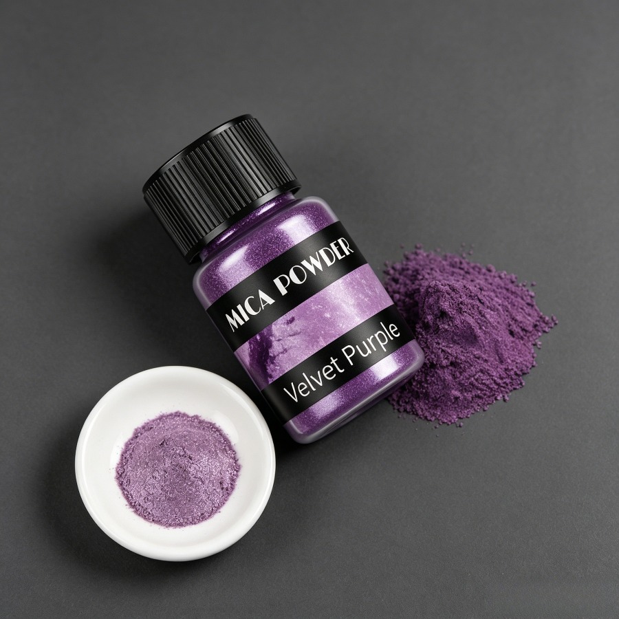 Polvere di Mica Viola Vellutat - Soap Making Ingredients recensione e prezzo