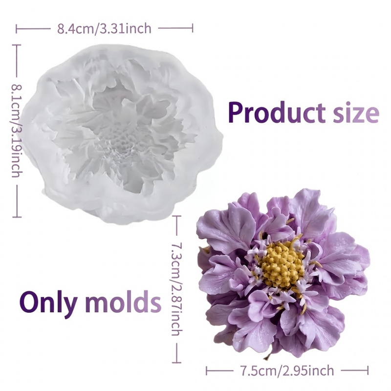 1 stampo in silicone per fiori - Soap Making Name recensione e prezzo